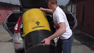 Бочку в сад на Калине хэтчбек.