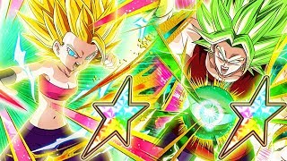 *NEW* PHY Kale + SSJ2 Caulifla AWAKENINGS At 100% COMPLETION! | Dragon Ball Z Dokkan Battle