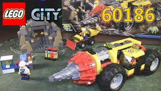 LEGO CITY 60186 Тяжелый бур для горных работ (ОБЗОР)