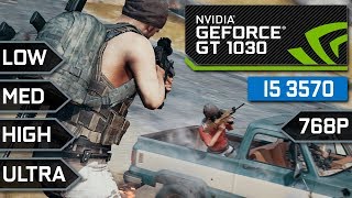 PlayerUnknown's Battlegrounds [PC] - I5 3570 + GT 1030