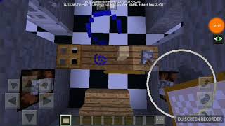 MineCraft. Строим карту 5 ночей с мишкой фредди. 5 серия.
