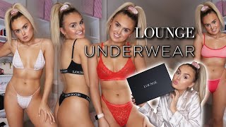 LOUNGE UNDERWEAR HAUL / TRY ON / VALENTINES 2020 / AD