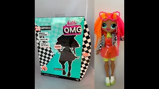 LOL OMG Neonlicious fashion doll unboxing review