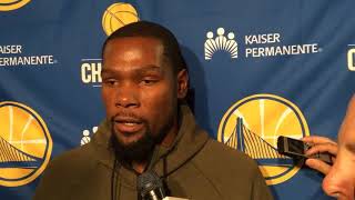 Kevin Durant talks about how Warriors can be a 'phenomenal team' | ESPN