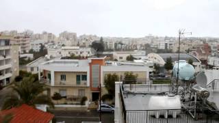 Snowing in Nicosia (19/2/2015)