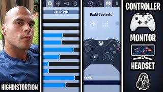 TSM HighDistortion Fortnite Settings, Controller Binds and Setup