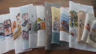 Новые вышивки моей мамы. ч.3 Вышивка крестом