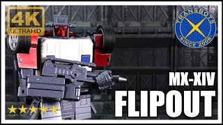 X-Transbots MX-XIV FLIPOUT Transformers Masterpiece Stunticon Wildrider