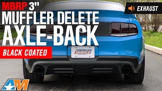 2011-2014 Mustang GT MBRP 3" Muffler Delete Axle-Back Exhaust Sound Clip & Install