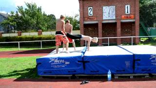 Беребрал чутка Front Flip Fail