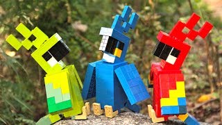 LEGO Parrots - Minecraft