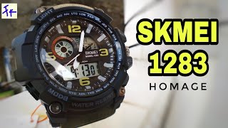 SKMEI 1283 HOMAGE - Unboxing Review Setting from WATCHKITE Shopee (Indonesia)
