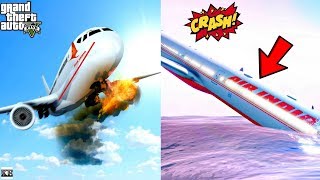 GTA 5- Clinton's Family Plane Crash ?(GTA 5 Real Life Mods SS10 #64)