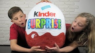ON OUVRE UN KINDER SURPRISE XXXL