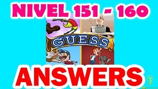 Illustration Guess - Pics Quiz Level 151 - 160 - All Answers - Walkthrough