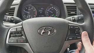 Установка кнопок круиз контроля на Хундай Элантру AD (2016) Hundai Elantra ad cruise control