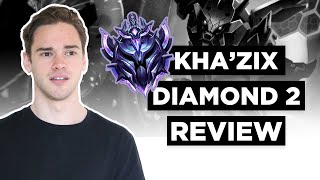 Reviewing Against Myself?! How To Beat Me - Kha'Zix Diamond 2 Review