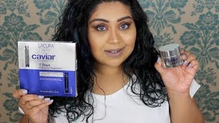 Aldi Lacura Caviar Illumination Cream & Serum Review / Nishi V