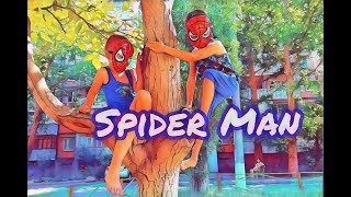 ЧЕЛОВЕК ПАУК В РЕАЛЬНОЙ ЖИЗНИ SPIDER MAN / Для Детей Kids Children