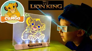 КОРОЛЬ ЛЕВ ? СИМБА ? 3D рисунок | НОЛИК ОБИДЕЛСЯ НА ДИМ ДИМЫЧА? ФИКСИКИ | Disney