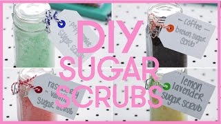 DIY Sugar SCRUBS