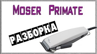 Как разобрать Moser Primat & how to disassemble clipper Moser Primate