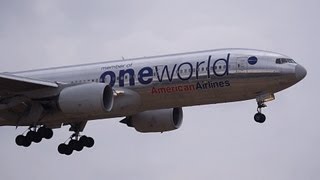 American Airlines Boeing 777-200ER N791AN Landing at NRT 16R