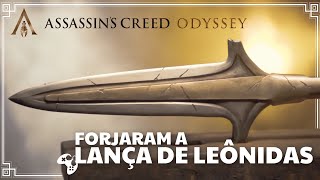 Assassin's Creed Odyssey - Lança de Leônidas e Espada Forjadas por Man at Arms
