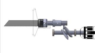 A kind the Reciprocating Saws..Can be installed on the drill...