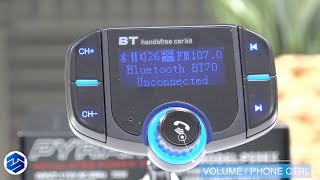 GDRE BT70 Wireless Bluetooth Receiver Car Kit Review