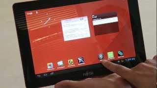 Fujitsu Stylistic M532 tablet video demo