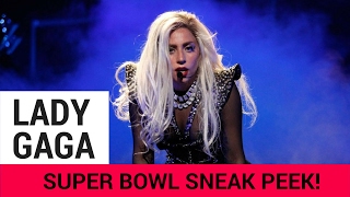 Lady Gaga Super Bowl Halftime Show Performance (SNEAK PEEK)! | Hollywire
