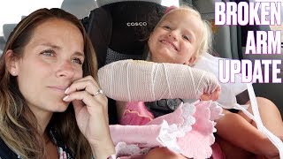 UNEXPECTED CONCERNING PHONE CALL FROM THE DOCTOR ABOUT TODDLER'S BROKEN ARM | BROKEN ARM UPDATE