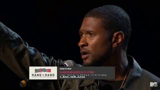 Usher and Blake Shelton - Stand By Me |  "Hand In Hand" A Benefit For Hurricane Relief | MTV