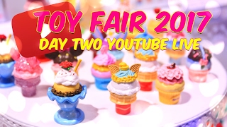 Toy Fair LIVE: Day 2 Walk Around with Froggy and Little Froggy pt.1