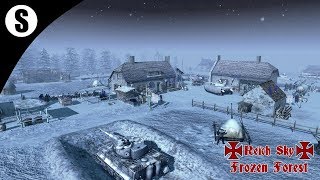 Прохождение Men of War: Assault Squad 2 [Сингл-мод] ( ✠Reich Sky✠ - Frozen Forest )