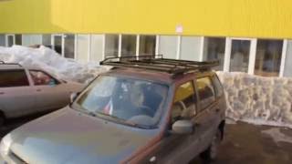 Экспедиционный багажник своими руками установлен на Нива Шевроле