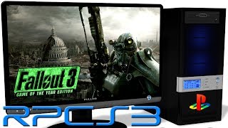 RPCS3 0.0.3 PS3 Emulator - Fallout 3 GOTY (2009). Ingame. Vulkan (Auto LLE) #1