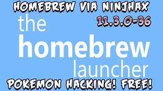 How to HomeBrew 11.3.0-36 [NINJHAX] (OLD/NEW 3DS or 2DS) w/ KevExperience!