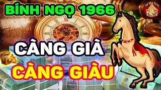 3 Điều Mà Bính Ngọ 1966 Nên Làm Để Về Già HƯỞNG LỘC TRỜI BAN Tiền Vàng Nứt Két