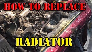 How to Replace Radiator - Kia Sorento (2003-2006)