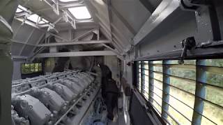 ТЭП70 0237.ОБКАТКА ТЕПЛОВОЗА С ВИДОМ ИЗНУТРИ! 4/6
