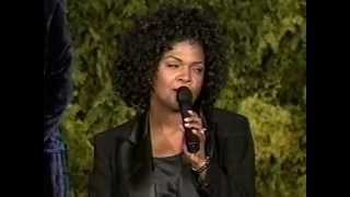 Morgan Choir sings at White House in 1998 with Cece Winans as host
