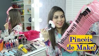 Como lavar pincéis de maquiagem + kit básico iniciante | Paloma Soares