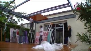 Pergolas bioclimatique ARLEQUIN Atelier Chapelle