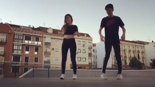 Медуза MATRANG Клип  Красивый танец ногами Парень с девушкой Два парня