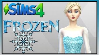 The Sims 4 CC - Elsa Dress (Frozen) by plumbots09 (60fps, Watch in HD!)