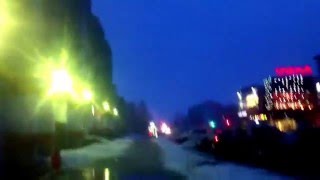 Идем  в Котласе по Невского 03.04.16 VLOG Натальи Невзоровой