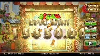 Extra Chilli Bonus £2000 MAX STAKE from £5k to £50k PART 1 of 3