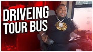 OMI IN A HELLCAT FINALLY DRIVES HIS TOUR BUS  #VLOG 37